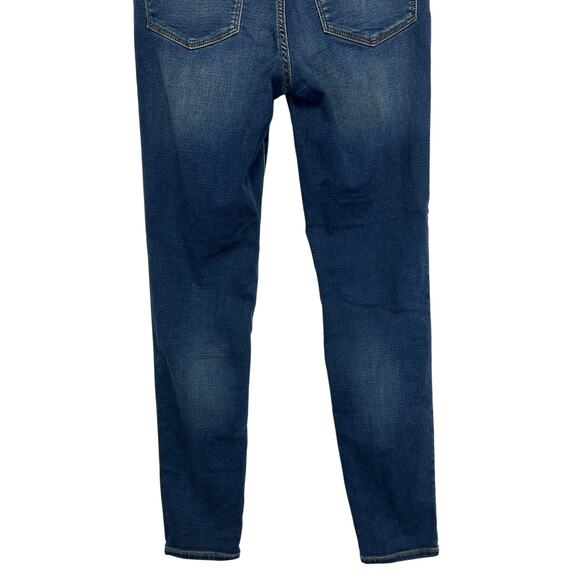 J. Crew 9" Skinny Jeggings in Signature Stretch+ Dark Wash Blue Jean Size 26 - Picture 8 of 11